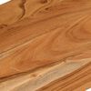 vidaXL Desk Top Natural wood tone Solid acacia wood Medium Durable