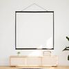 vidaXL Projection Screen Wall-Hanging 72 Inch 1:1