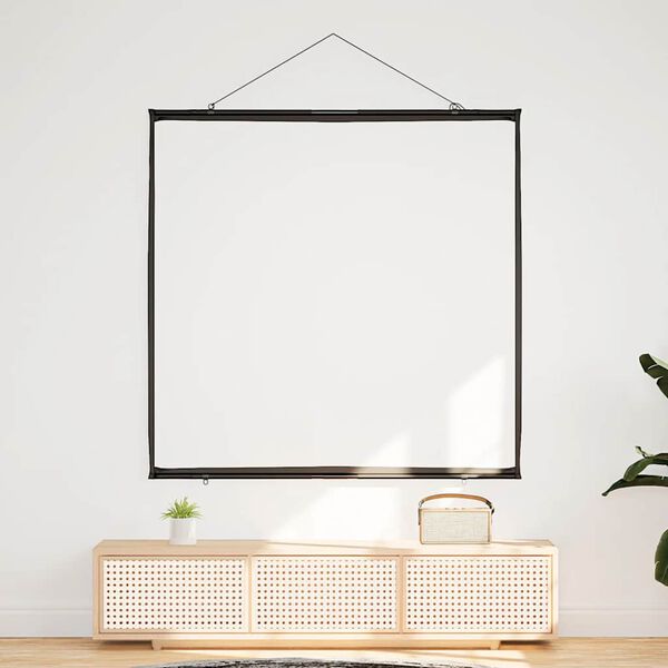 vidaXL Projection Screen Wall-Hanging 72 Inch 1:1