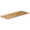 vidaXL Table Top Natural wood Solid rough mango wood Medium Durable