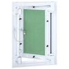 vidaXL Access Panel Green and Silver 9.84 x 13.78 in