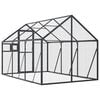 vidaXL Aviary Anthracite Aluminum Large Durable Aviary Rectangular
