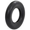 vidaXL Tire Black Rubber 3.50-8 Heavy Weight Endurance Tire Circular