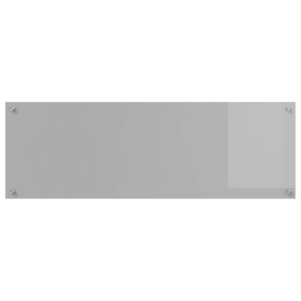 vidaXL Kitchen Backsplash Light grey 47.24 x 15.75 x 0.24 in