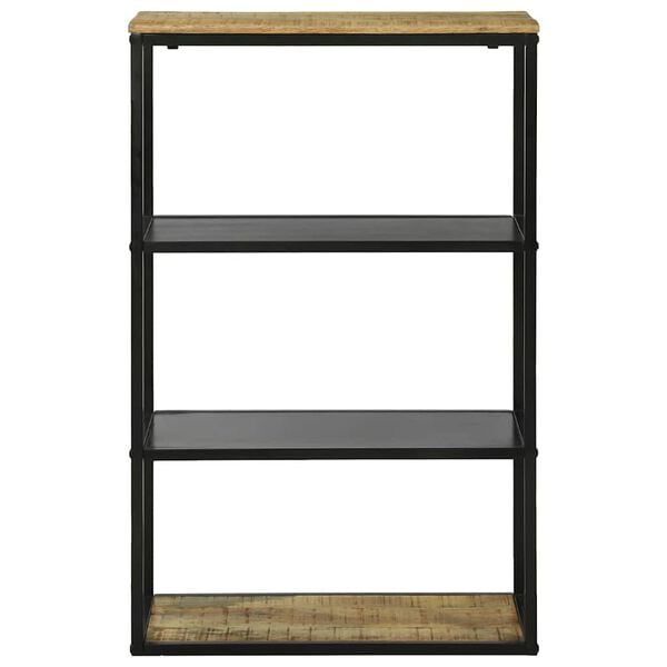vidaXL Bookcase 27.56 x 13.78 x 43.31 in Solid Mango wood