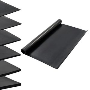 vidaXL Floor Mat Anti-Slip Rubber 3.9x6.6' 0.16 " Smooth