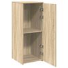 vidaXL Storage Cabinet Sonoma oak Engineered wood Compact