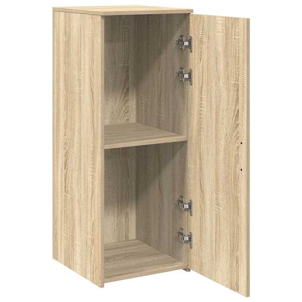 vidaXL Storage Cabinet Sonoma oak Engineered wood Compact
