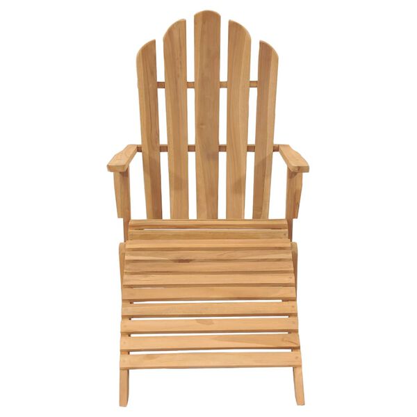 vidaXL Garden Chair Teak Solid Teak wood Standard Ergonomic