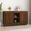 vidaXL Sideboard Brown Oak Engineered Wood Medium Sideboard