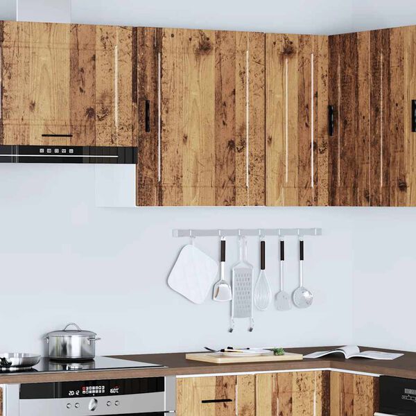 vidaXL Kitchen Wall Cabinet Old wood Engineered wood Small