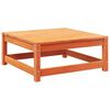 vidaXL Garden Sofa Wax brown Solid pine wood Medium Modular