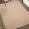 vidaXL Rug Beige Polypropylene 94.5 x 94.5 in Durable Rug Round
