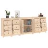 vidaXL Sideboard Wooden Solid pine wood