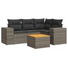 vidaXL Garden Sofa Set Grey, Dark Grey
