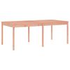 vidaXL Garden Dining Set Natural wood Solid Douglas wood Large Durable