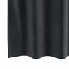 vidaXL Curtains with Curtains 2 pcs Dark gray 55.1" x 55.1" Velvet