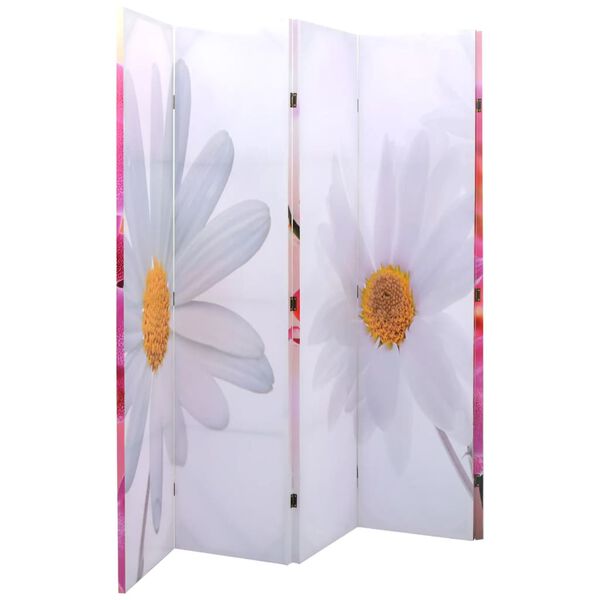 vidaXL Folding Room Divider 78.7"x66.9" Flower