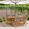 vidaXL Garden Chair Set of 8 Anthracite