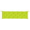 vidaXL Garden Bench Cushion Bright Green Oxford Fabric 70.9x19.7x2.8 in