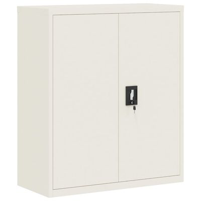 vidaXL File Cabinet White 35.4"x15.7"x41.3" Steel