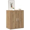 vidaXL Shoe Cabinet Artisan Oak Engineered Wood Medium Shoe Cabinet
