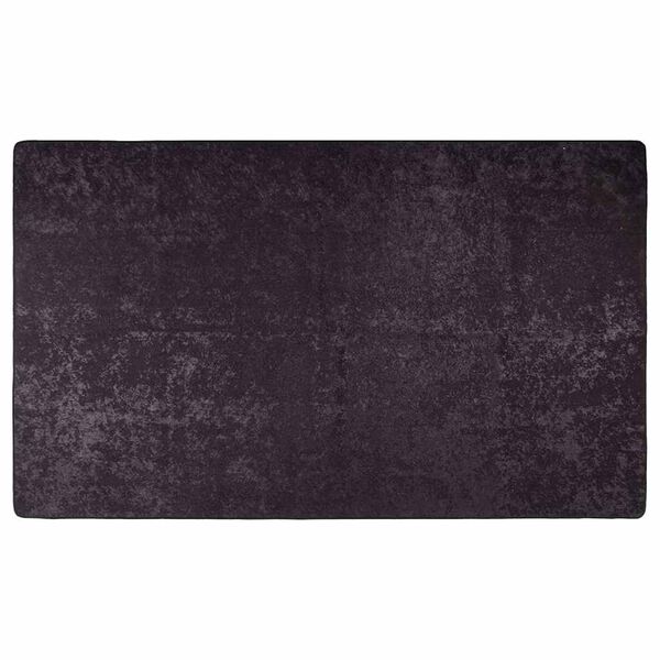 vidaXL Rug Charcoal Polyester 47.2 x 70.9 in Area Rug Rectangular