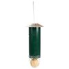 Esschert Design Bird Dispenser Green Zinc Medium Hanging Mount