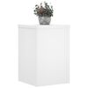 vidaXL Plant Stand Set of 2 White Engineered wood Small