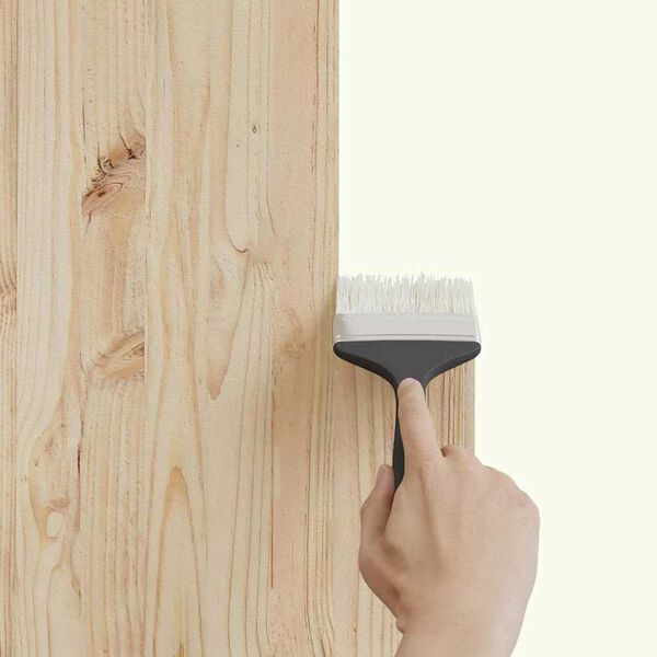 vidaXL Furniture Paint White 3.94 x 3.94 x 4.80 in Wall Print