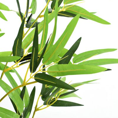 vidaXL Artificial Bamboo Plant with Pot 68.9" Green