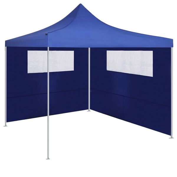 vidaXL Gazebo Sidewall with Windows 19.7'x6.6' Blue