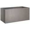 vidaXL Planter Rusty Corten steel Medium Durable Corten Steel Planter