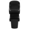 vidaXL Car Armrest Black 5.1"x14.2"x(11.8"-18.1") ABS