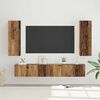 vidaXL TV Cabinet Set Wall-mounted 5 pcs Old Wood Engineered Wood