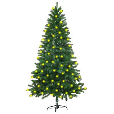 vidaXL Artificial Pre-lit Christmas Tree 59.1" Green