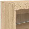 vidaXL Sideboard Sonoma oak Engineered wood Large Sideboard