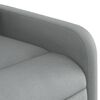 vidaXL Massage Recliner Chair Light Grey