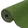 vidaXL Artificial Grass Green with light green, dark green, and brown elements