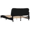 vidaXL Bed Frame Black