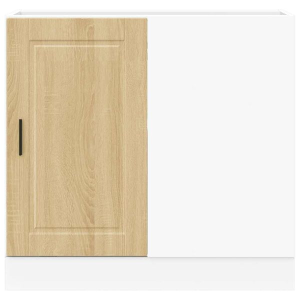 vidaXL Kitchen Base Cabinet Sonoma Oak Engineered Wood Standard