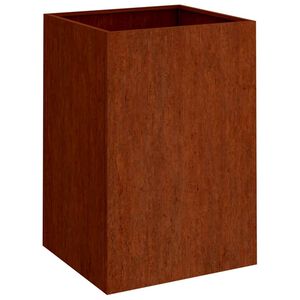 vidaXL Planter Regular metal color, rust develops over time Corten steel