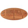 vidaXL Table Top 47.2"x23.6"x1.5" Oval Solid Wood Acacia