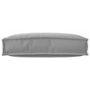 vidaXL Cushion Grey 23.62 x 15.75 x 4.72 in Oxford Fabric
