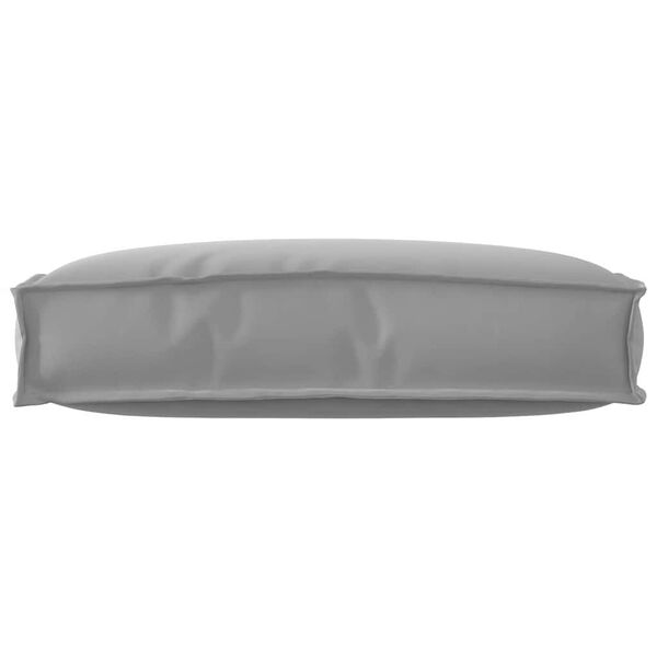 vidaXL Cushion Grey 23.62 x 15.75 x 4.72 in Oxford Fabric