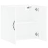 vidaXL Wall Cabinet White Engineered Wood Medium Wall Cabinet