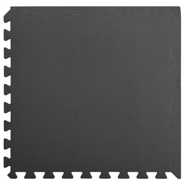 vidaXL Floor Mats 24 pcs 8,64 ㎡ EVA Foam Black