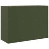 vidaXL Sideboard Olive Green Cold-rolled Steel Medium Sideboard