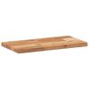 vidaXL Table Top Natural wood color Solid acacia wood 15.7x7.9x0.8 in