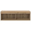 vidaXL TV Wall Cabinet Panama Artisan Oak 39.37 x 11.81 x 11.81 in